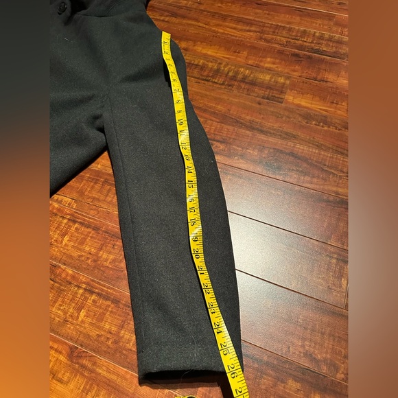 Andrew Marc mens Burnett Melton Wool Pea Coat - Picture 10 of 10